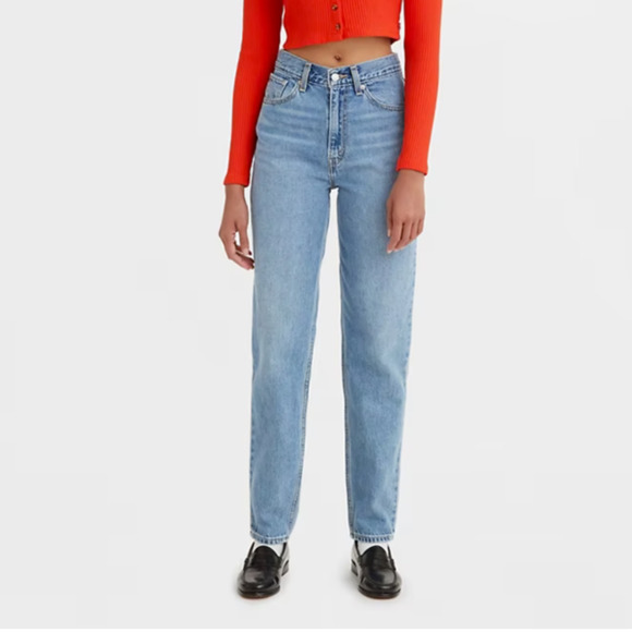Levi's SilverTab High Waist Mom Jean Jeans Size 31 NWT Vintage Straight Leg - Picture 1 of 12